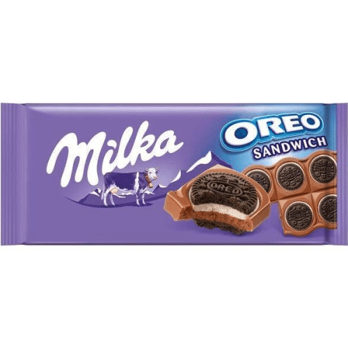 Milka Tafelschokolade Oreo Sandwich (100g)
