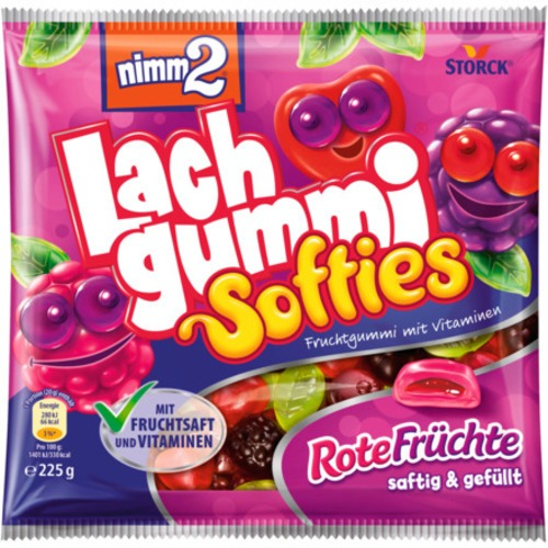 Nimm2 Lachgummis rote Früchte (225g)