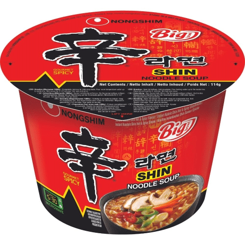 Nongshim (Big Bowl) Shin Nudelsuppe (115g)