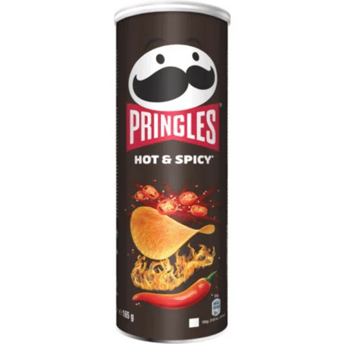 Pringles Chips Hot & Spicy (165g)