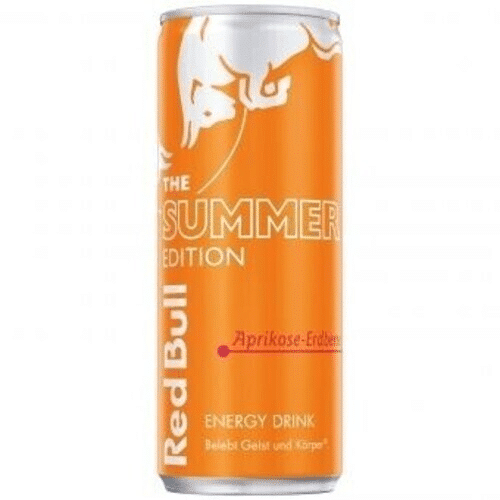 Red Bull Apricot Edition Aprikose Erdbeere (0,25l)
