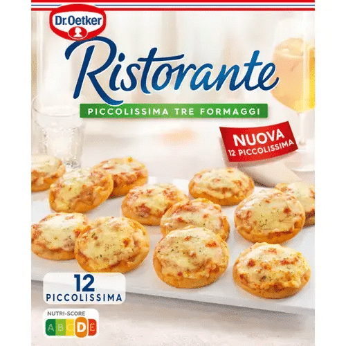 Dr. Oetker Ristorante 12 Piccolissima Tre Formaggi (288g)