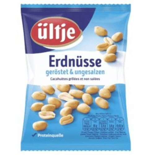 Ültje Erdnüsse geröstet und ungesalzen (250g)