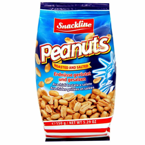 Snackline Erdnüsse Geröstet und Gesalzen (150g)