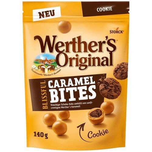 Werther's Original Blissful Caramel Bites Cookie (140g)