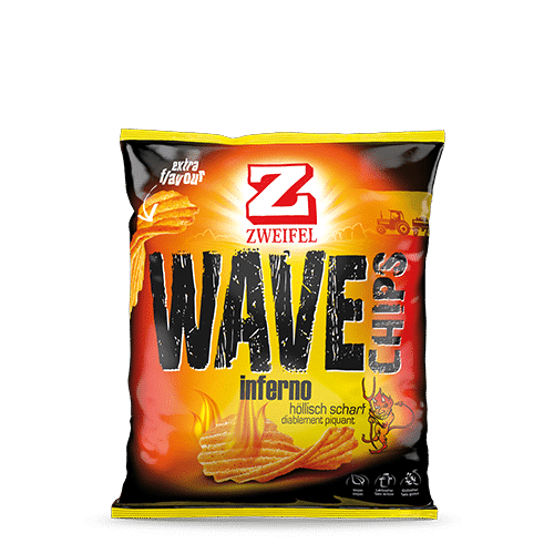 Zweifel Inferno Wave Chips (120g)