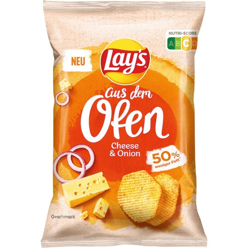 Lays Aus Dem Ofen Cheese & Onion (100g)