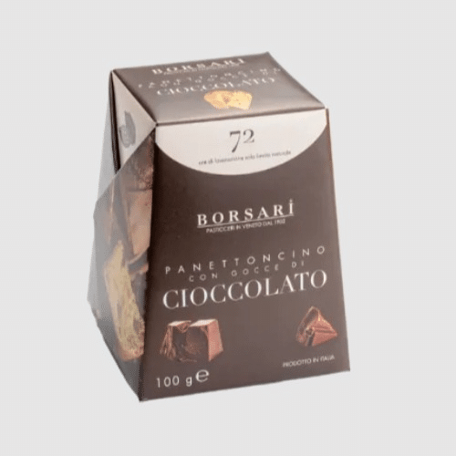 Panettoncino Borsari con gocce di Cioccolato