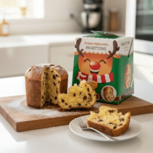 Panettoncino con gocce di Cioccolato