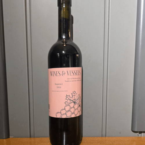 Wines & Vessels Saperavi (2016)