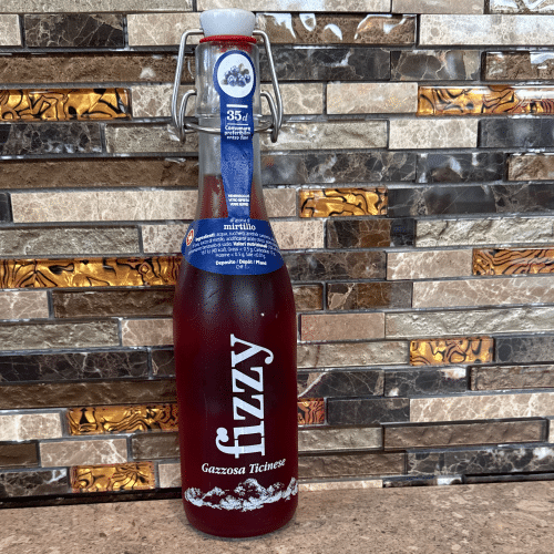 Fizzy Blaubeere 0,35l Glass Flasche