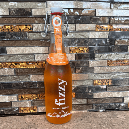 Fizzy Mandarine 0,35l Glass Flasche