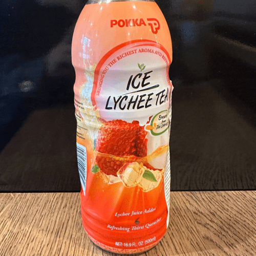 Litschi-schwarzer Tee 500ml