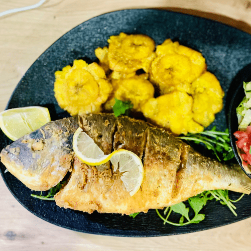 Pescado frito