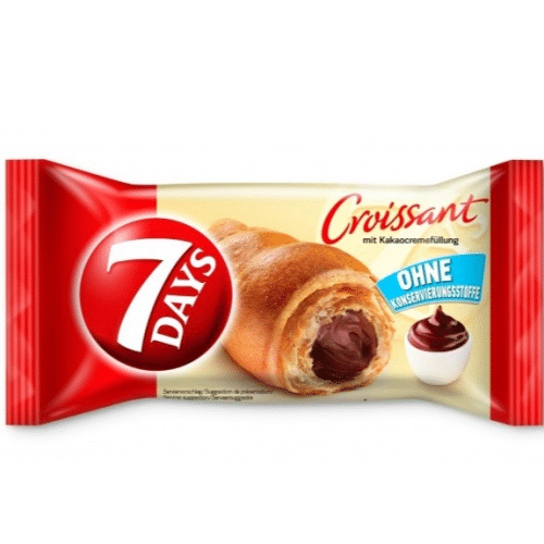7 Days Croissant mit Kakaocremefüllung 60g