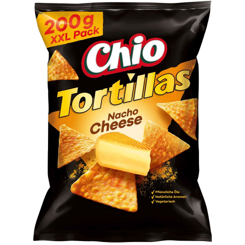 Chio Tortillas Nacho Cheese XXL 200g