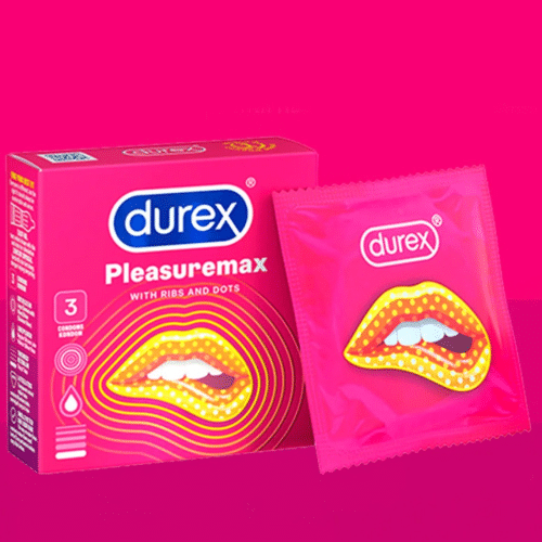 Durex Pleasure Max Dotted Condom - 3 Pack
