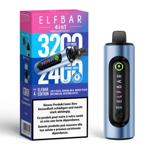 Elfbar 4 in 1 inkl. Pods Elfbar Edition