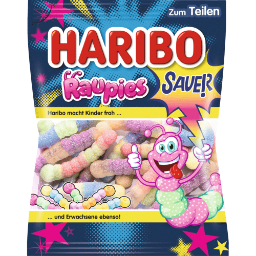 Haribo Raupies sauer 175 g