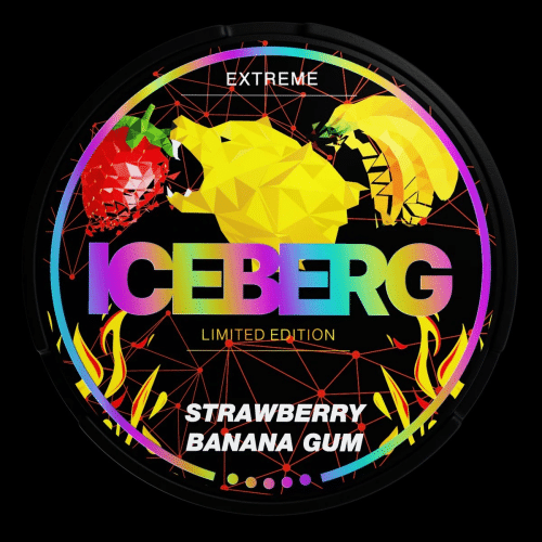 Iceberg Strawberry Banana Gum