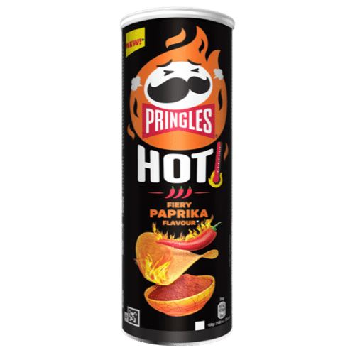 Pringles Hot Fiery Paprika 160g
