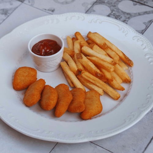 7 chicken nuggets