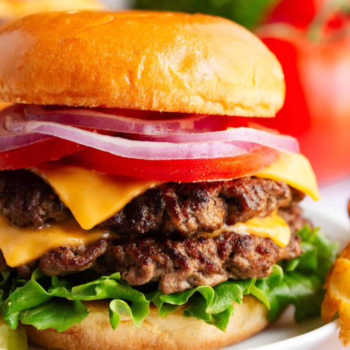 Deluxe smash Burger