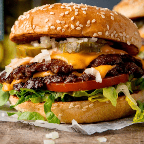 Hot Smash Burger (scharf)