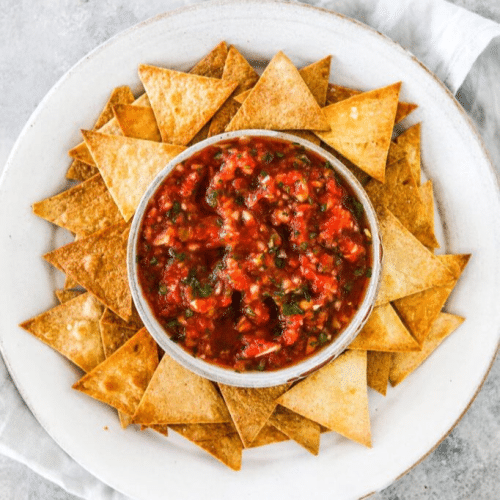 Nachos mit Salsa
