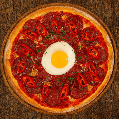 Pizza O Sole Mio (scharf)