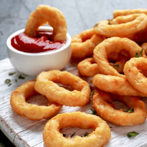 Zwiebelringe (8 Stück)