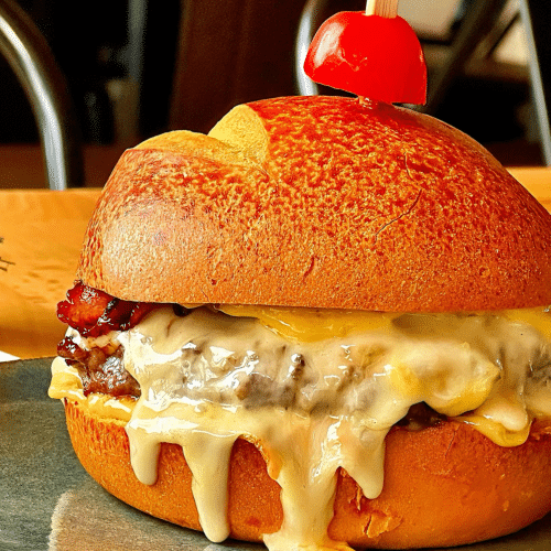 Burger Grand Chelem avec frites