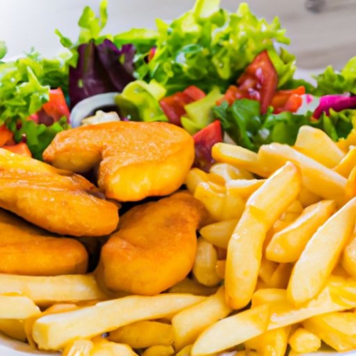 Deluxe Chicken Nuggets Royal Teller