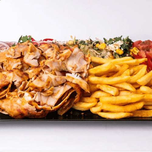 Deluxe  Döner Teller mit Salat