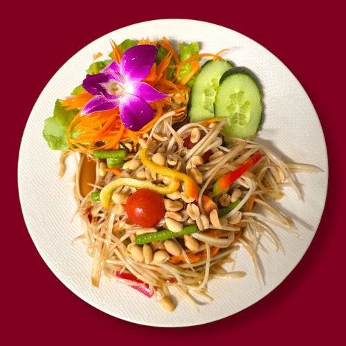 Papaya Salat (gross)
