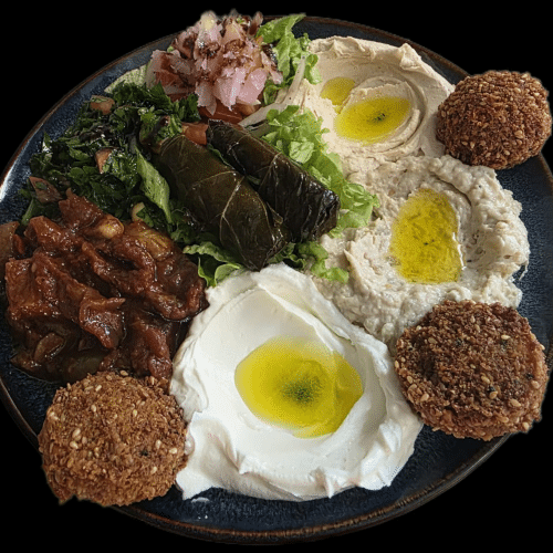 Assiette Libanaise végétarienne