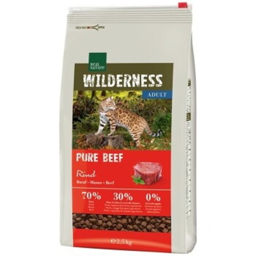 REAL NATURE WILDERNESS Pure Beef Adult 2,5kg