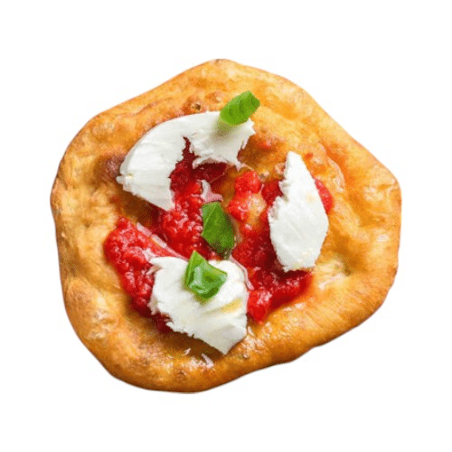 Pizza Fritte al Prosciutto