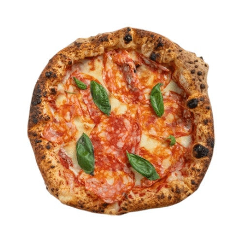 Pizza Calabrese (scharf)