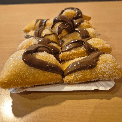 Straccetti alla Nutella