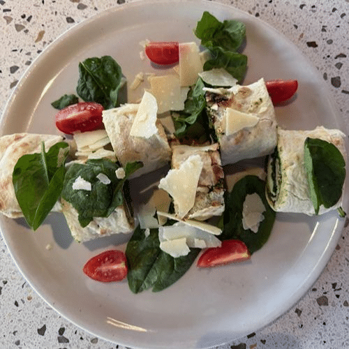 Rotolino con San Daniele DOP gerollte Pizza