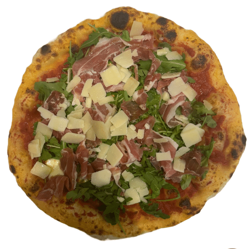 Pizza Crudo di Parma e Rucola