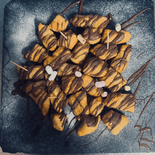 Chiacchiere avec nutella