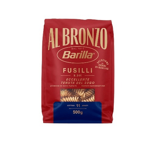 Barilla Al Bronzo Fusilli  500g n.341