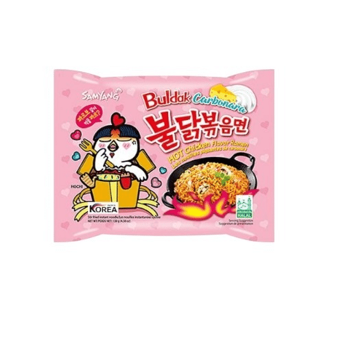 Buldak Hot Chicken Carbonara Flavour