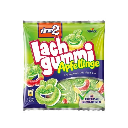 Lach Gummi Apfellinge Fruchtgummi Mit Vitaminen 225g