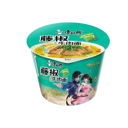 Master Kong Instant Nudeln Rattan Pepper Beef 100g