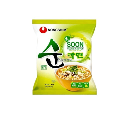 Nongshim Soon Veggie  Ramyun Noodle 112g