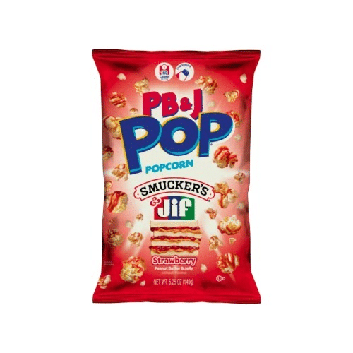 Popcorn Strawberry Peanut Butter & Jelly 149g