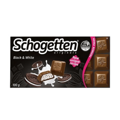 Schogetten Black & White 100g